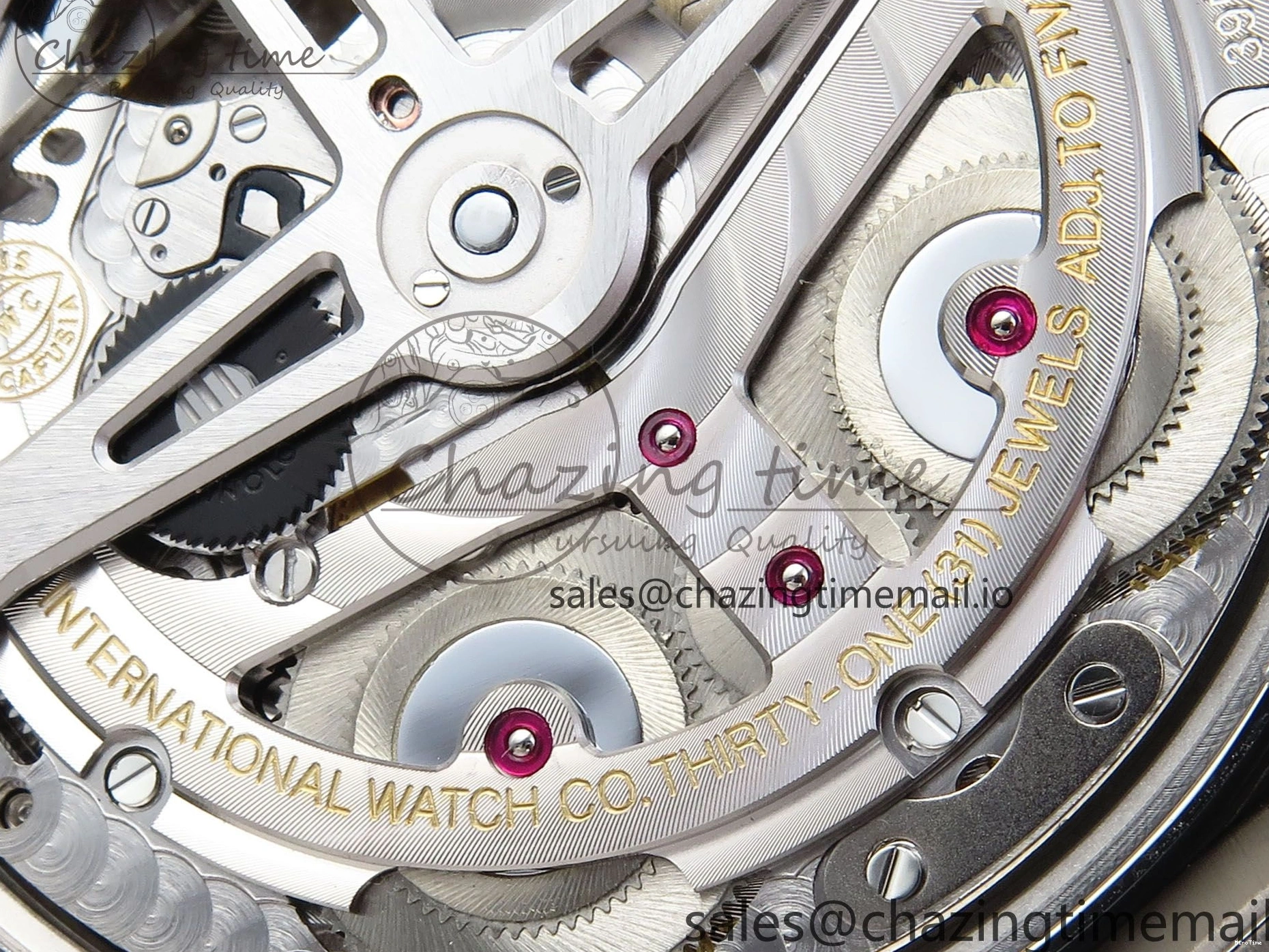 MIROTIME 0312 Portugieser Auto IWC0562B APSF 1:1 Best Edition Gold Dial on SS Bracelet A Reliable 6996